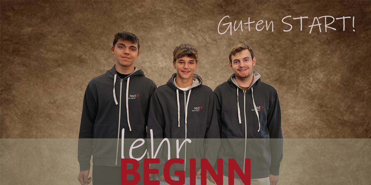 neue Lernende, Informatiker EFZ, Ausbildung, Lehrstelle