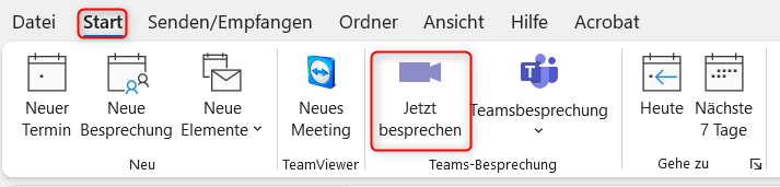 What's new in Teams, start the meeting now