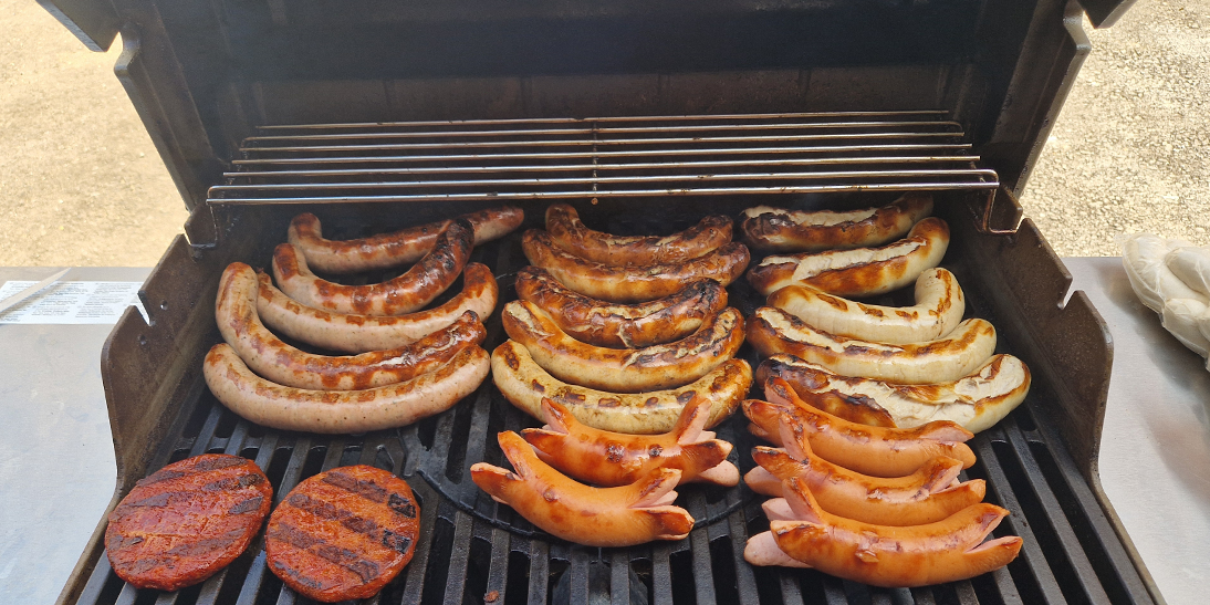 Mitarbeitergrillen, Grill, Mitarbeiterevent, Teamwork