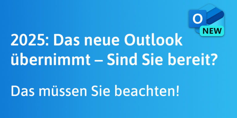 Outlook Umstellung, redIT, Outlook new