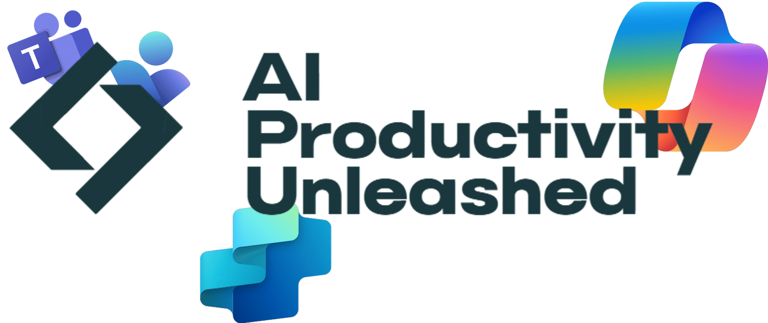 AI Productivity Unleashed Logo, Microsoft Copilot Event Schweiz