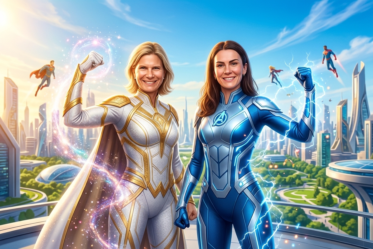 Kundenevent Superhelden