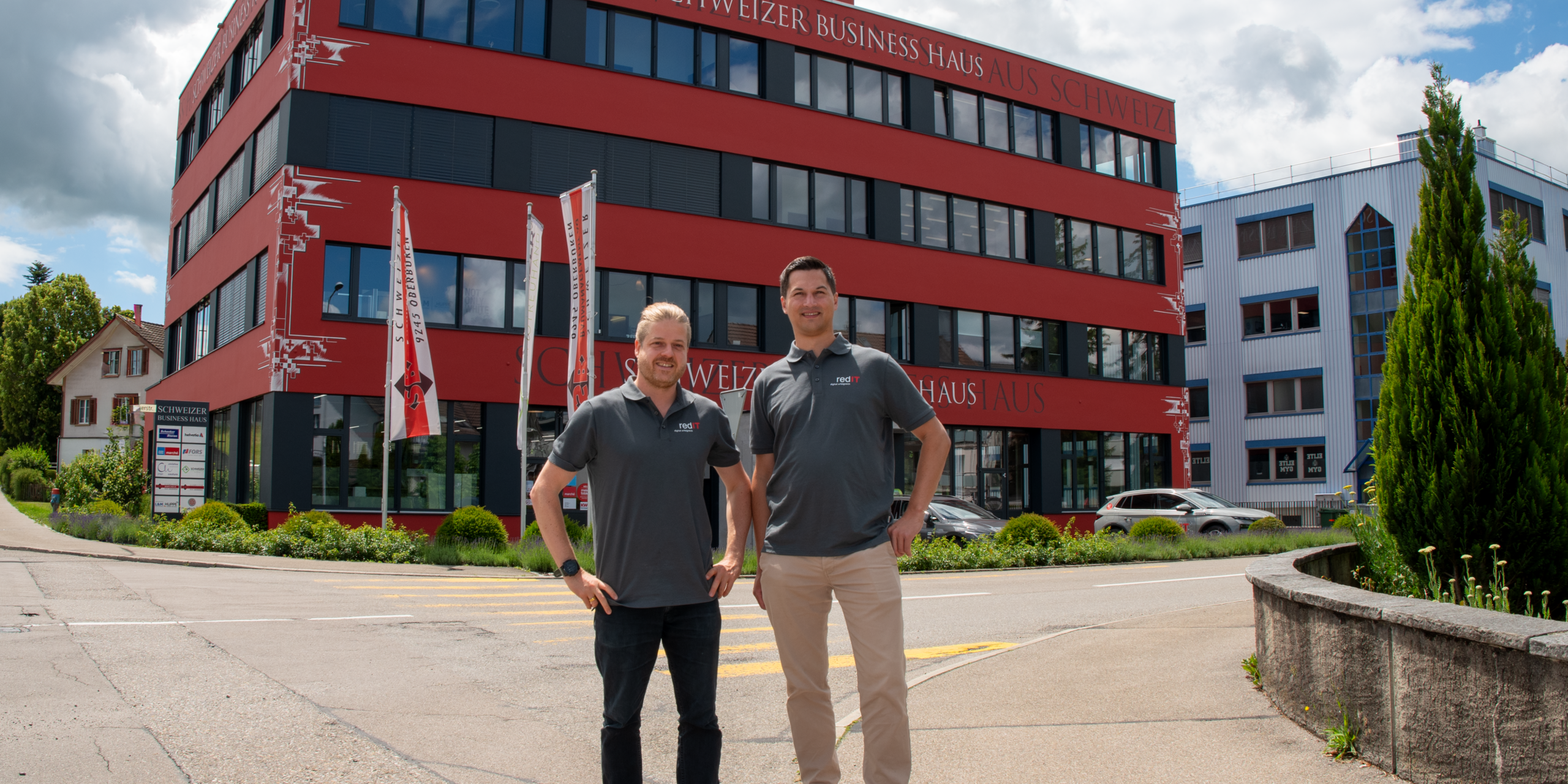 Matthias De Toffol, Tan Jeffrey, redIT eröffnet neuen Standort in der Ostschweiz, Oberbüren