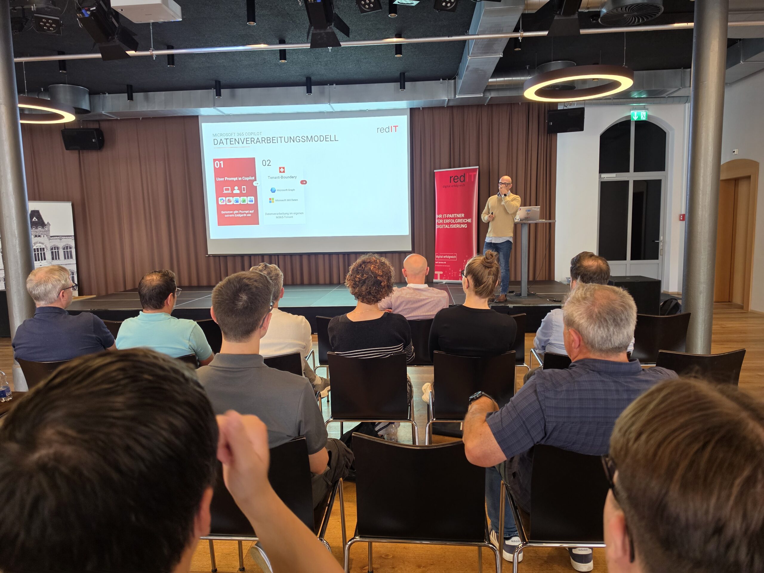 Session Datensicherheit mit KI am Event Ostschweiz