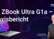 Erfahrungsbericht HP ZBook Ultra G1a